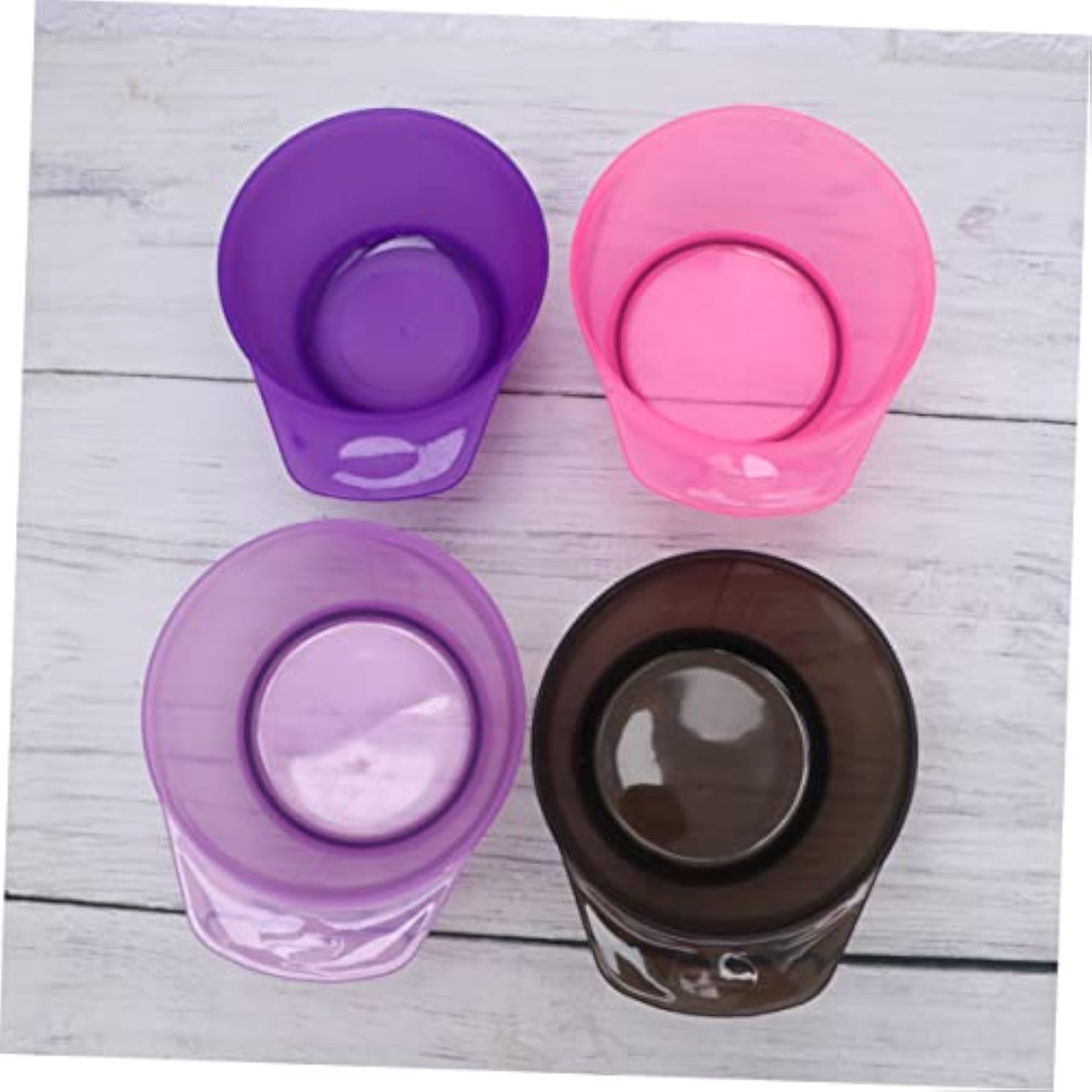 3pcs DIY Hair Dye Kit with Thickened Bowls for Home Salon Use