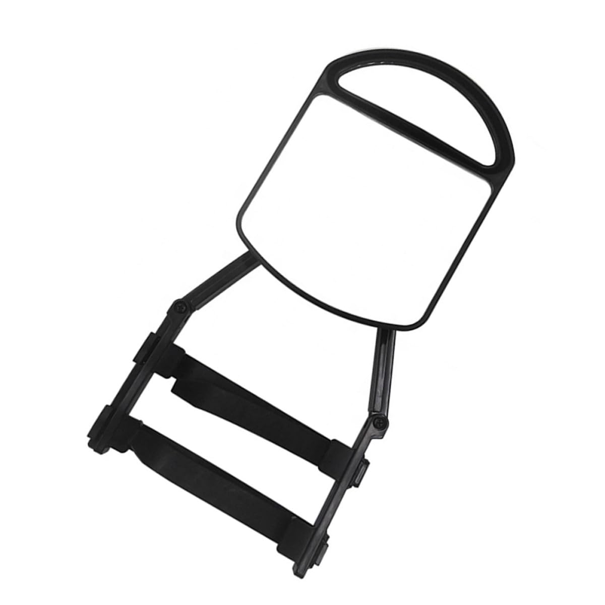 IMIKEYA Extensiones de Espejos Laterales Instalación Estable y Reducción de Vibración, Espejo Ajustable Negro Correas de Goma para Remolcar Vehículos y Remolques de Coche