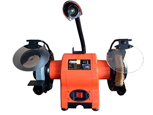 Feider F250TMM - Esmeriladora y pulidora de sobremesa (250 W)