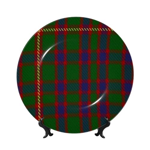 Plato decorativo de porcelana Dyale 10 pulgadas