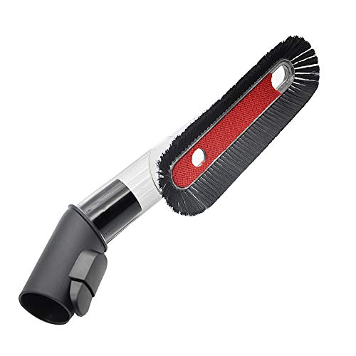 EZ SPARES Replacement dust brush for Miele Vacuum Cleaner, Crevice Tool Soft Flexible Dusting Brush With PP Hair Anti-Static Use On Delicate Surface for Cleaning Furniture & Ceiling Parquet Floor Tool