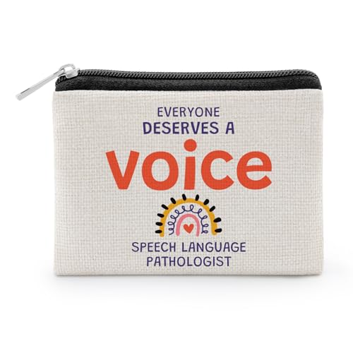 Speech Pathologist Gifts Coin Purse Birthday Christmas Speeches Therapy SLP
