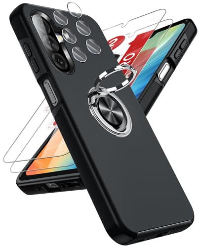 Compatibilità Perfetta con Galaxy A26：Progettata specificamente per Samsung Galaxy A26, questa custodia include 2 pellicole in vetro temperato per una protezione completa. Si prega di verificare il modello del dispositivo prima dell'acquisto per garantire la massima aderenza.