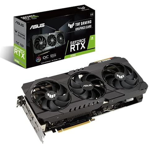 ASUS TUF Gaming GeForce RTX 3080 V2 OC Edition Graphics Card Cover