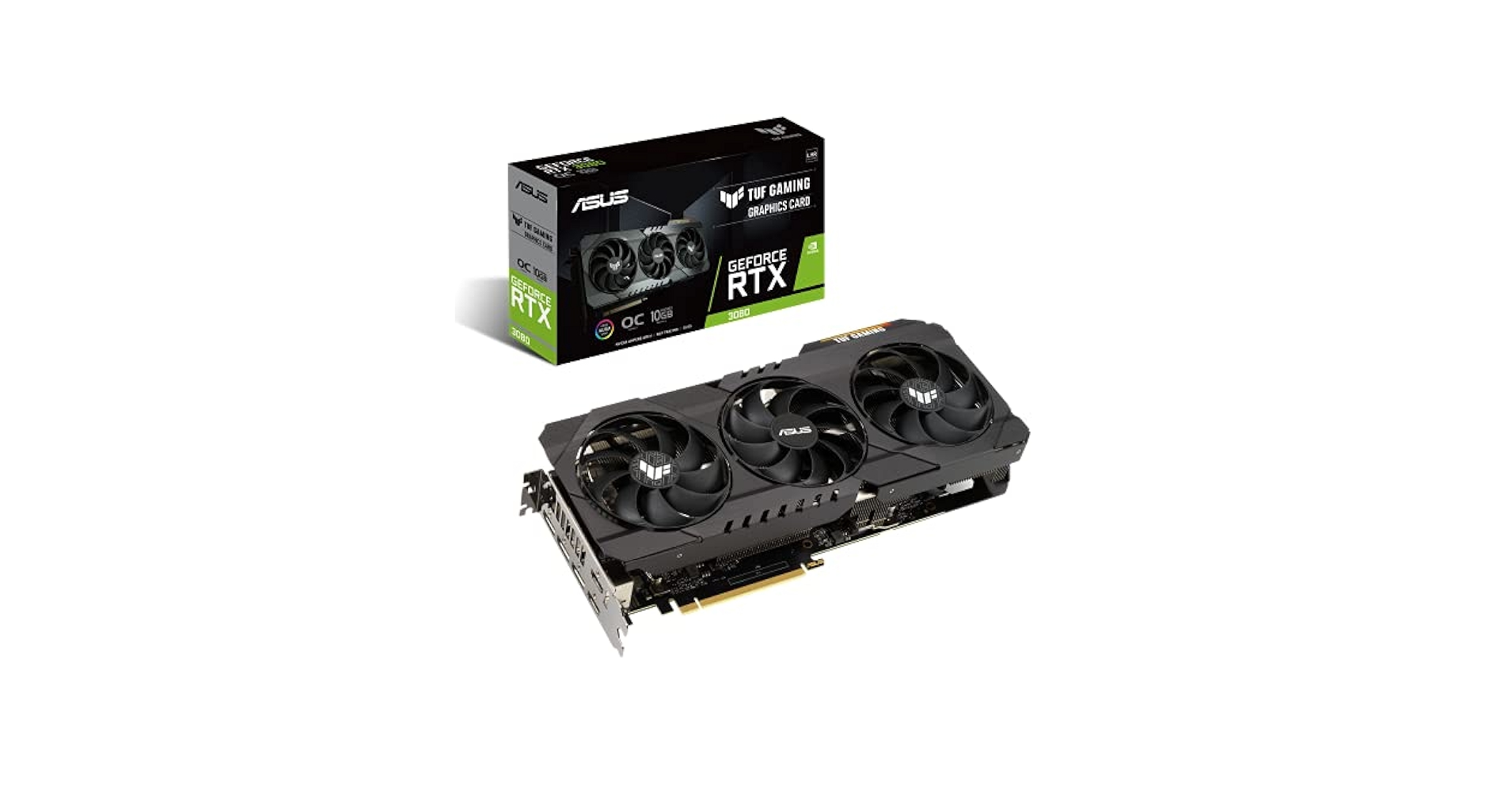 Amazon.com: ASUS TUF Gaming NVIDIA GeForce RTX 3080 V2 OC