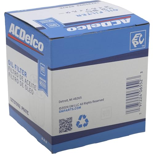 Image of ACDelco GM Original Equipment PF47E (12737092) Oil Filter