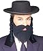 Forum Novelties Men's Adult Jewish Payes Costume Accessory, Black, One Size