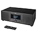 Produktbild MEDION P66400 Stereoanlage (Internetradio, DAB+, CD/MP3-Player, Spotify Connect, Amazon Music, PLL UKW Radio, USB, AUX, Kompaktanlage, Subwoofer Weckfunktion, Sleep Einschlafautomatik) anthrazit