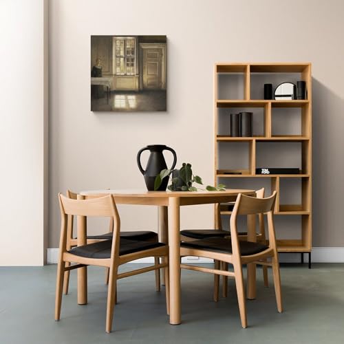 Tableau Strandgade Vilhelm Hammershoi, impression sur toile fine - 3