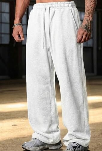 Image of dockstreet Track Pant for Men || Baggy Fit || Track Pants || Full Elastic Jogger Track Pant || 100% Cotton