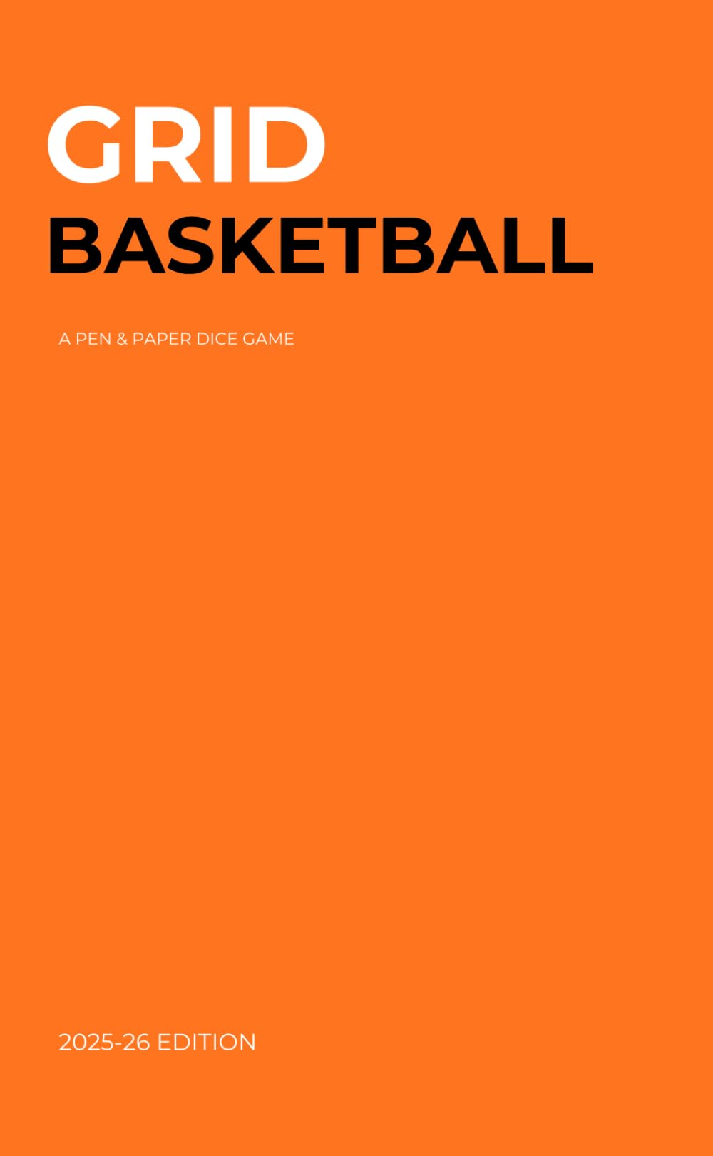 Grid Basketball - 2025-26 Edition