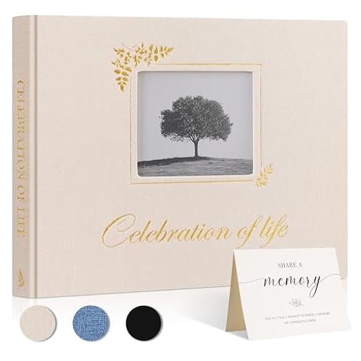 Lanpn Livre de Condoléances, Livre d´Or Des Funérailles, Funeral Guestbook - Celebration of Life, Libro de Invitados Visitas para Servicio Funerario, Carnet pour Les Funérailles Deuil, Beige | Ya disponible en tu tienda friki favorita! En mundofriki.es!