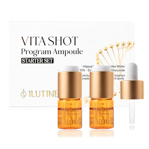 Image of Vita-Shot Vitamin C Ampoule - Vitamin C Face Serum with Ectoine & Glyceryl Glucoside, Korean Skincare Ampoule for Daily Use