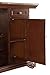 Coaster Home Furnishings 2-Door 2-Drawer Bar Unit with Marble Top Warm Brown