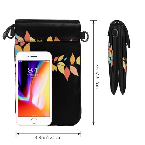 Sac à main pour téléphone portable compact protège smartphone cuir