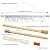 Wood Banner Pole for House Dynasty Sleeve Banners and Flags