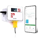 BWSK Smart Thermometer Wifi System – Indoor Outdoor Wifi Temperature Monitoring System – Temperature Probe and App for Industrial Quality Control, Ceramics, Home, and Commercial Kitchens by Bindelo