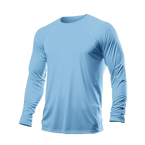 Raggy Waltz UPF 50+ Sun Protection Athletic Shirts Rash Guard Fishing Shirts Long Sleeves UV Sun Protection Shirts for Men3