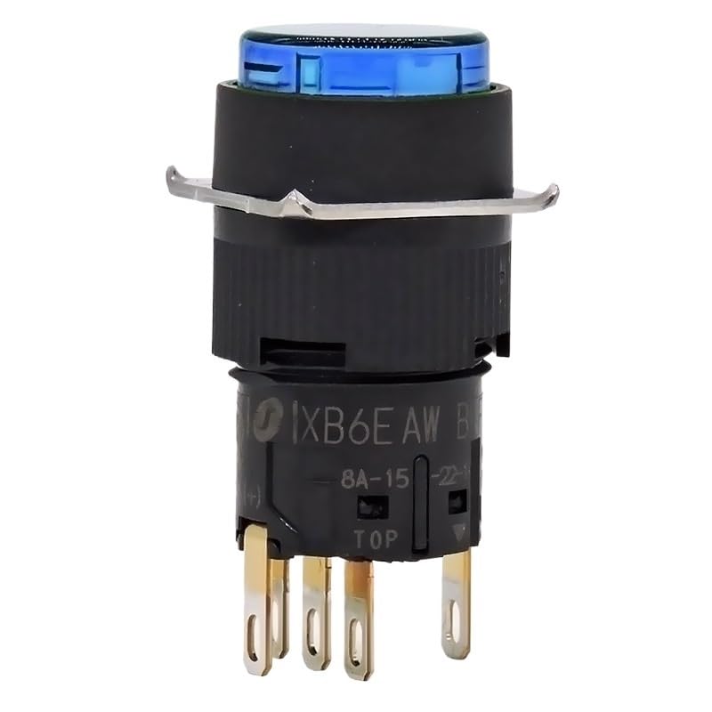 Interrupteurs à bouton XB6 XB6-EAA11F mécanisme de commande robuste