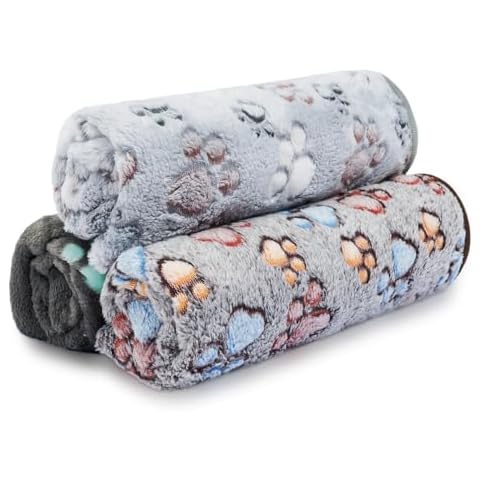 Aomig Fluffy Pet Blankets for Dogs and Cats Cover