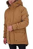 Kombinationsstarke unifarbige Winterjacke für Herren - perfekt für casual Outfits geeignet