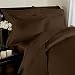 Elegant Comfort 1500 Thread Count Wrinkle & Fade Resistant Egyptian Quality Ultra Soft Luxurious 4-Piece Bed Sheet Set, Queen, Chocolate Brown