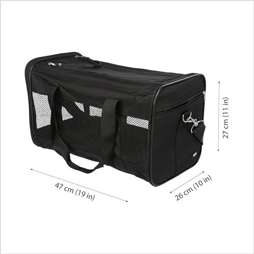 Image of Trixie Ryan Soft-Sided Pet Carrier for Dogs & Cats | Portable Travel Carrier for Small Pets Up to 6 kg | Lightweight Dog & Cat Carry Bag