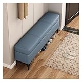 Banco de entrada tapizado moderno otomano acolchado para sala de estar,...