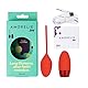 AMORELIE Joy – Vibro-Ei Whirl | mit Fernbedienung | aus Silikon & ABS | Rot