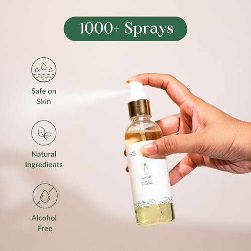 Image of Jasmine (Mogra) Alcohol-Free Attar Spray for Home & Pooja (100 ML) | Natural Long-Lasting Room Spray & Home Fragrance | Pooja Spray for Aarti & Meditation | Chemical-Free, Skin-Safe