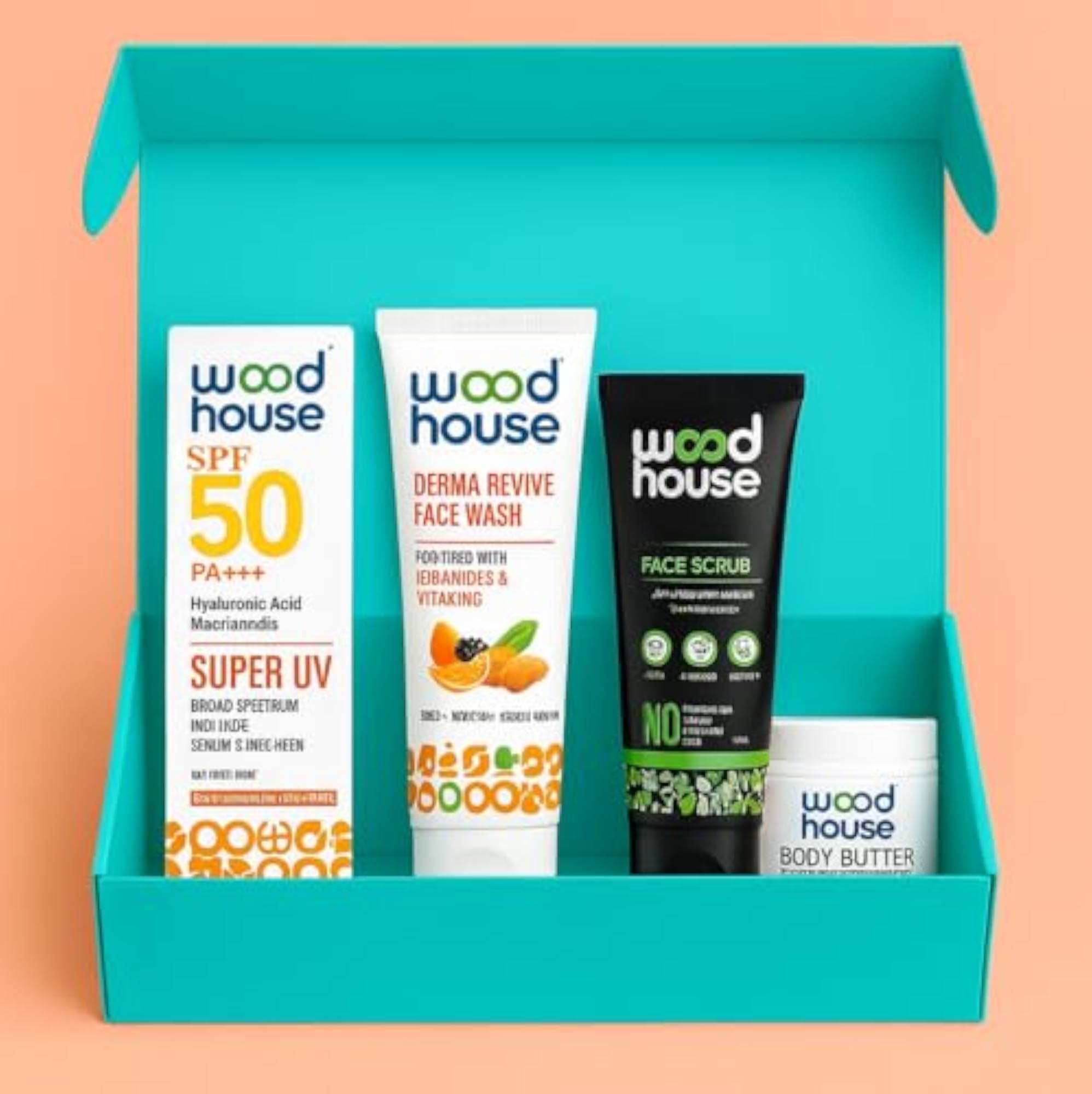 Skin Care Gift Set, Derma Revive Face Wash & SPF 50 Sunscreen