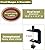 Garbuildman Deck Mounted Bird Bath Bowl Spa Birdfeeder & Adjustable Unheated Birdbath with Heavy Duty Clamp for Outdoor Garden, Oval Style, Brown