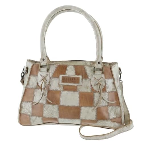 BedStu Rockababy SL Shoulder Bag WhiteTan