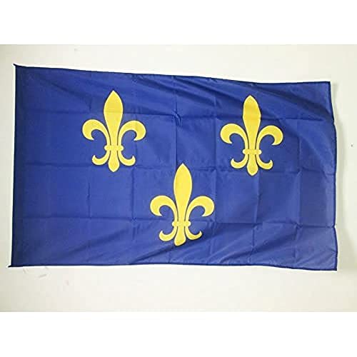 AZ FLAG, French Americans of Midwest Flag, 3x5 Ft, Franco-Americans Banner with Sleeve, 100% Polyester, Fade Resistant