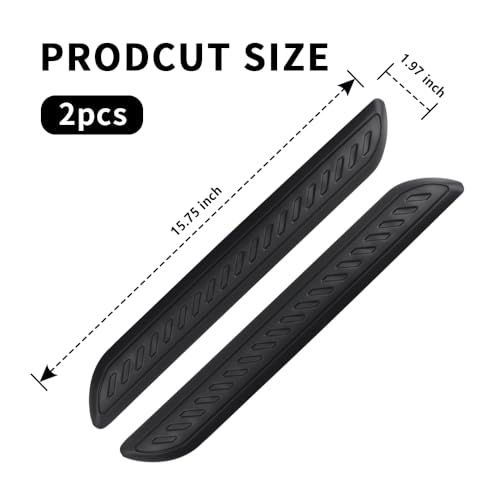 2PCS Universal Bumper Protector Strip
