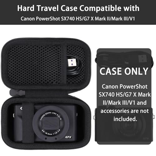 Funda para cámara Canon PowerShot SX740 HS y G7 X Mark III miniatura 4