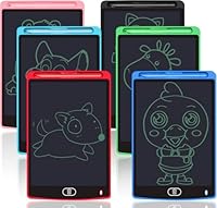 YIDEDRAW 6 Pack LCD Writing Tablets for Kids, 8.5 Inch, Toddler Toys Birthday Gifts for Ages 3-8 Boys Girls, Colorful Doodle Board Drawing Tablet for Learning and Education (Six Colors Available)