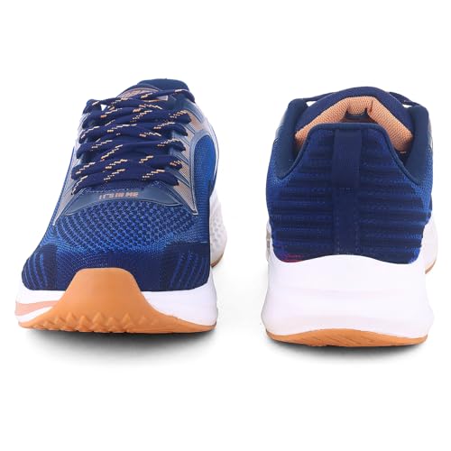 Image of SPARX Sports Running Shoes for Men - Lightweight Breathable Lace-Up Athletic Shoes with Cushioned Comfort, Shock Absorption, Durable Grip, Flexible Sole & Everyday Walking Performance