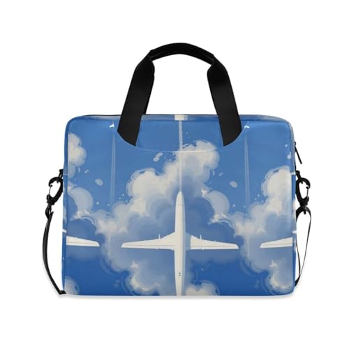Funda portátil para laptop 15.6 pulgadas azul miniatura 1