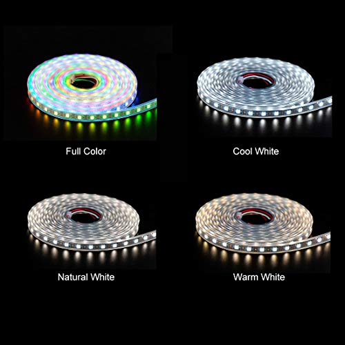 Image of BTF-LIGHTING RGBW Cool White SK6812 LED Strip 3.28ft 144LED IP30 DC5V
