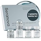 Seranova Micro Infusion for Skin Care, Facial Moisturizing Essence, Serum Smooth Skin Facial Serum for All Skin Types, 1-Month Supply