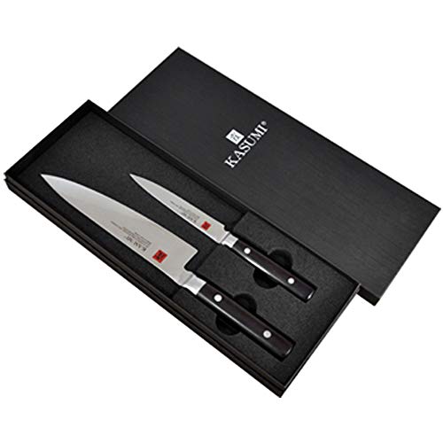 Kasumi set 2 couteaux japonais Couteau Chef 20 cm et couteau office 8 cm Cover