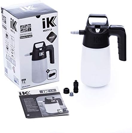 iK MULTI 1.5 PUMP SPRAYER | 35 oz | Professional Auto Detailing; Multi-Purpose Pressure Spray
