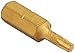 Felo 07157 50220 Torx T10 TiN Bit x 1" on 1/4" stock T10