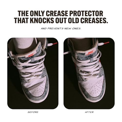 Image of Crease Beast Memory Foam Shoe Crease Protector - Stops Creases in New & Old Shoes - for Jordan's, Dunks, Air Force for Men's Sizes 9-12.5 - Standard