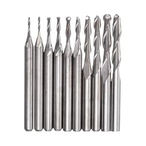 RCBCPLGLNK 10 Stück Hartmetall Walzfräser-Set