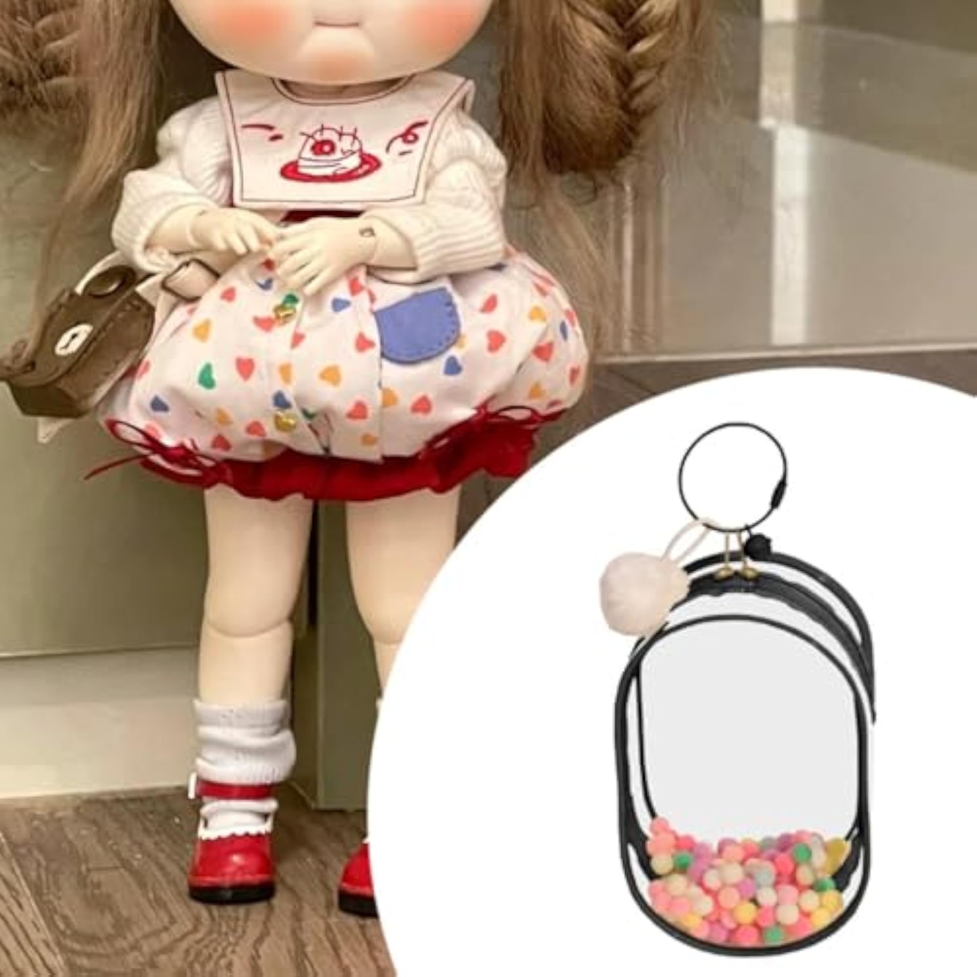 Portable Doll Storage Bag for Collectibles