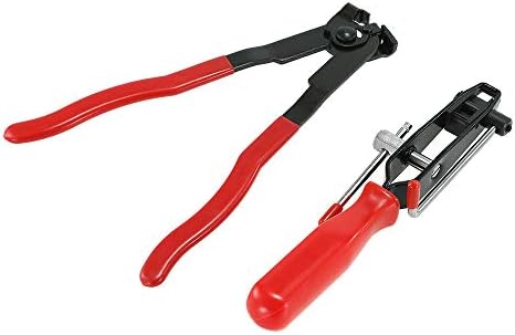 JIANEEXSQ CV Joint Boot Clamp Pliers Car Banding Tools Kit Set Automotive Hose Axle Plier 2PCS