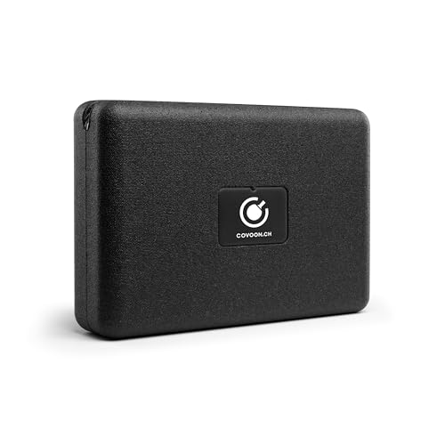 Funda de tenis de mesa COVOON para 2 raquetas y 2 bolas en color negro 4