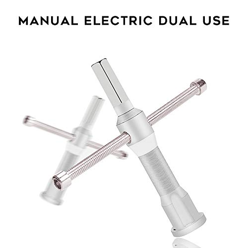 Neepanda Wire Twisting Tool, Wire Stripper and Twister, Wire Terminals Power Tools, Auto Manual Twist Wire Tool Quick Connector Twist Wire Tool for Stripping and Twist Wire Cable